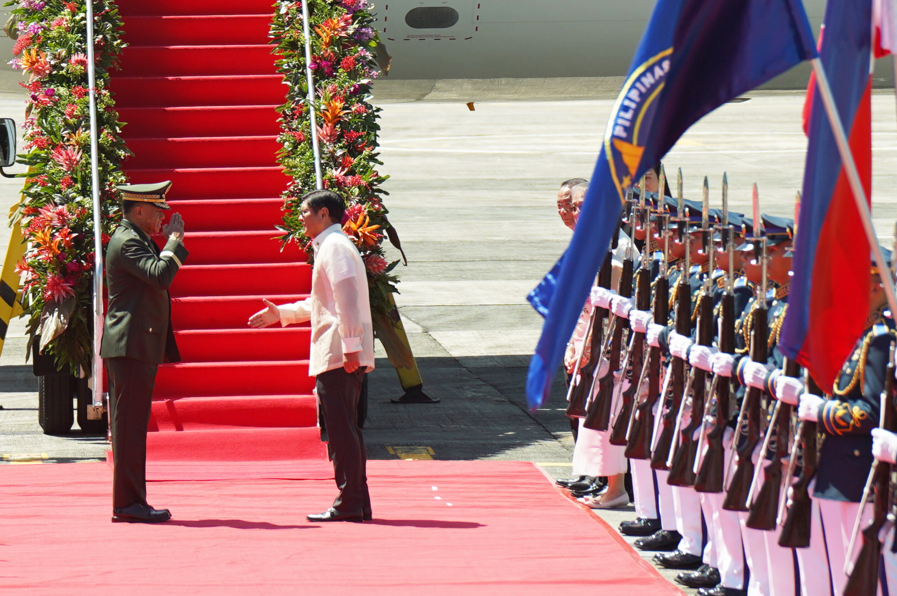 CSAFP Joins Send-Off Ceremony for PBBM’s Official Visit to New Delhi