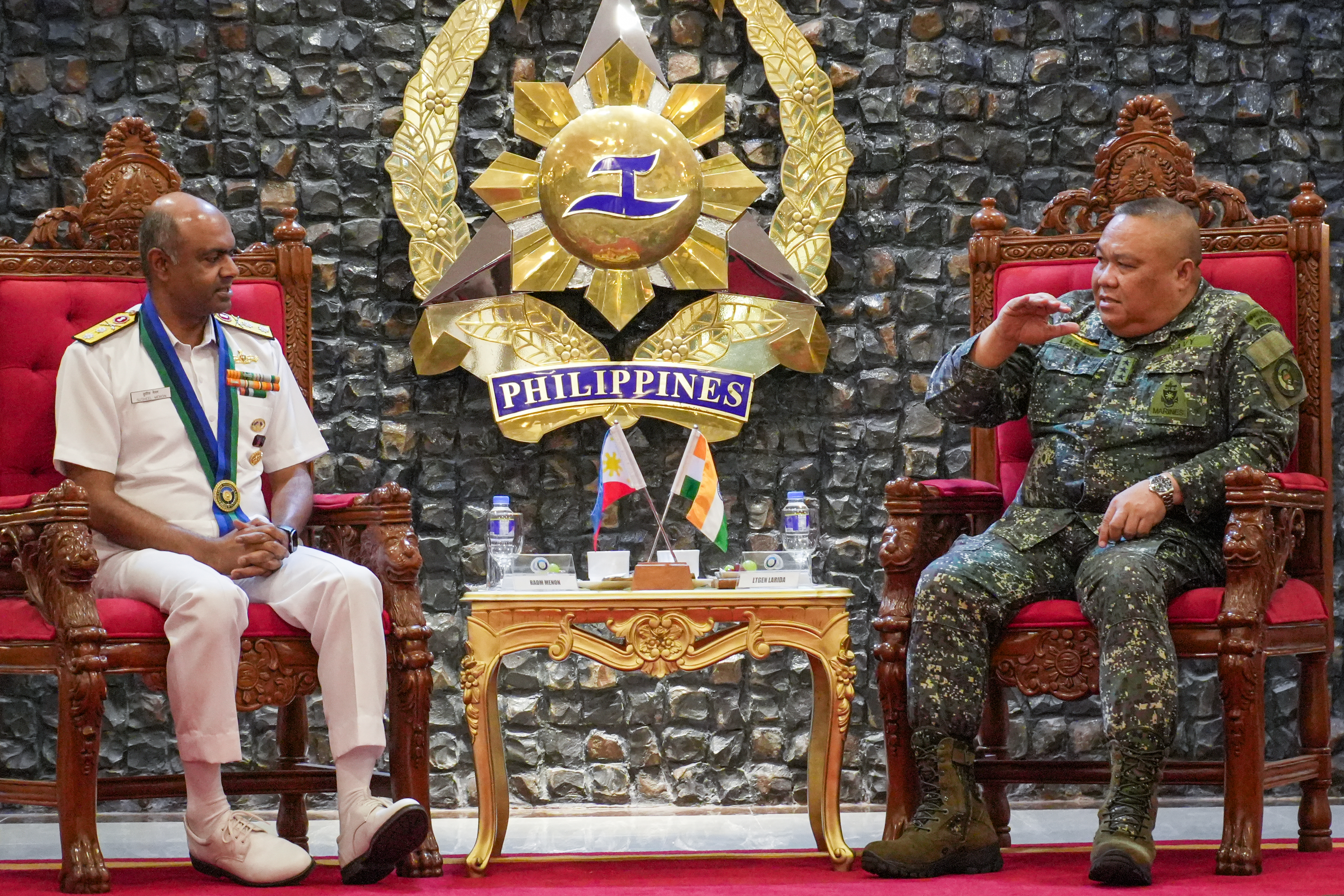 Rear Admiral Menon Visits AFP Headquarters, Underscores Shared Indo-Pacific Goals