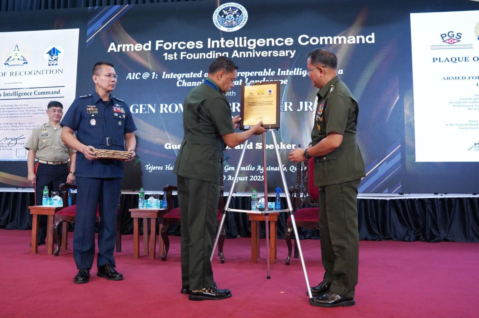 AFP Reaffirms Unified Commitment to Confront Emerging Threats at AIC’s First Anniversary