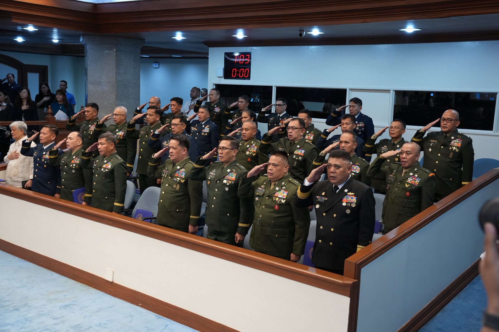 CA Confirms 27 Senior AFP Officers, Bolster Command Leadership in Ranks