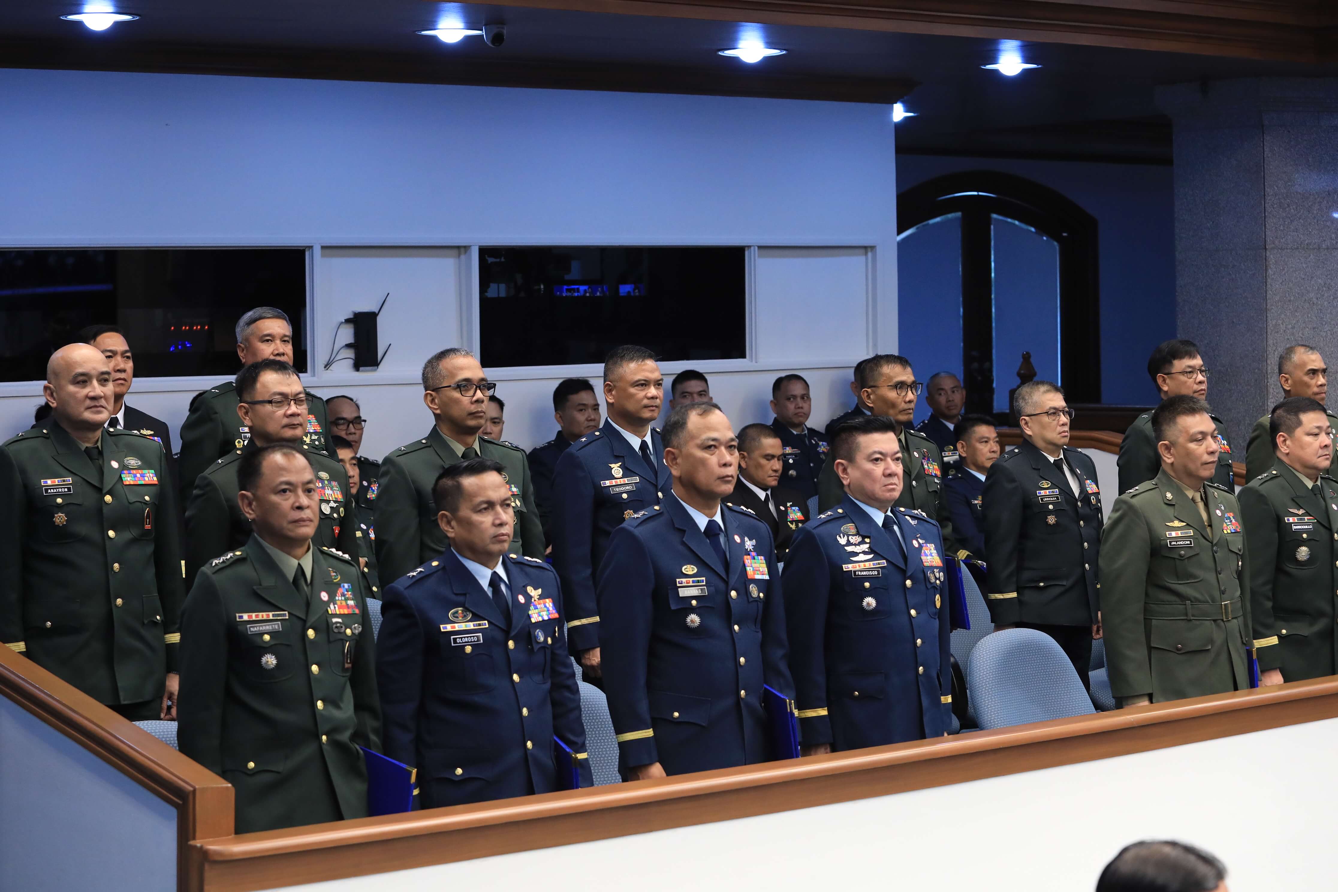 31 AFP Senior Officers Get CA Approval