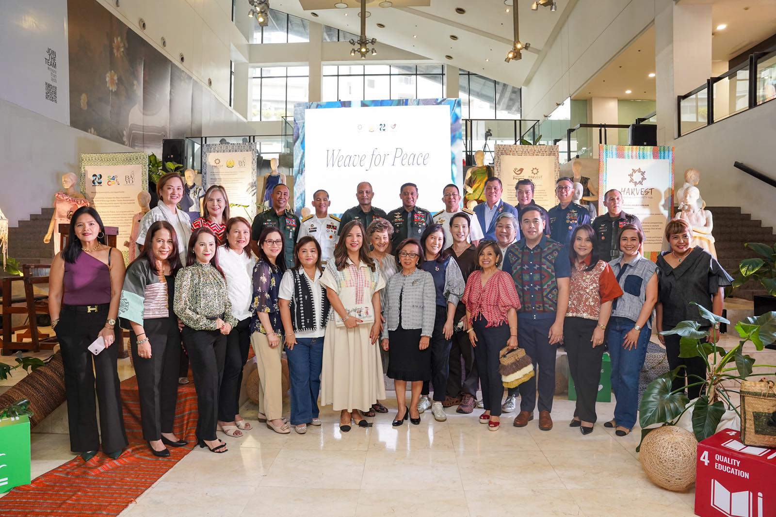 AFP, Bayo Manila Foundation, Inc. empowers sustainable welfare with Weave for Peace Project
