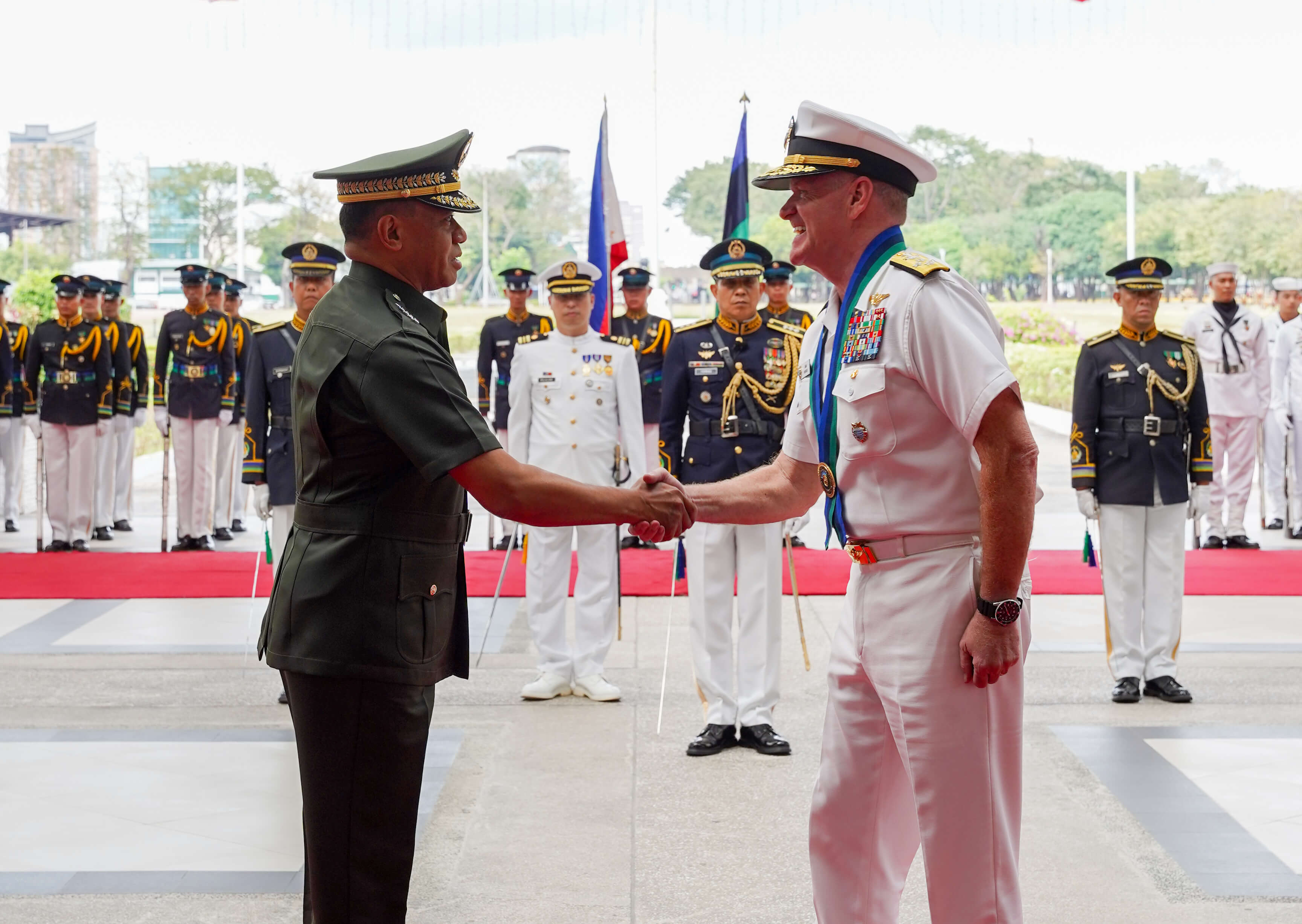AFP Chief of Staff welcomes Commander of U.S. Indo-Pacific Command