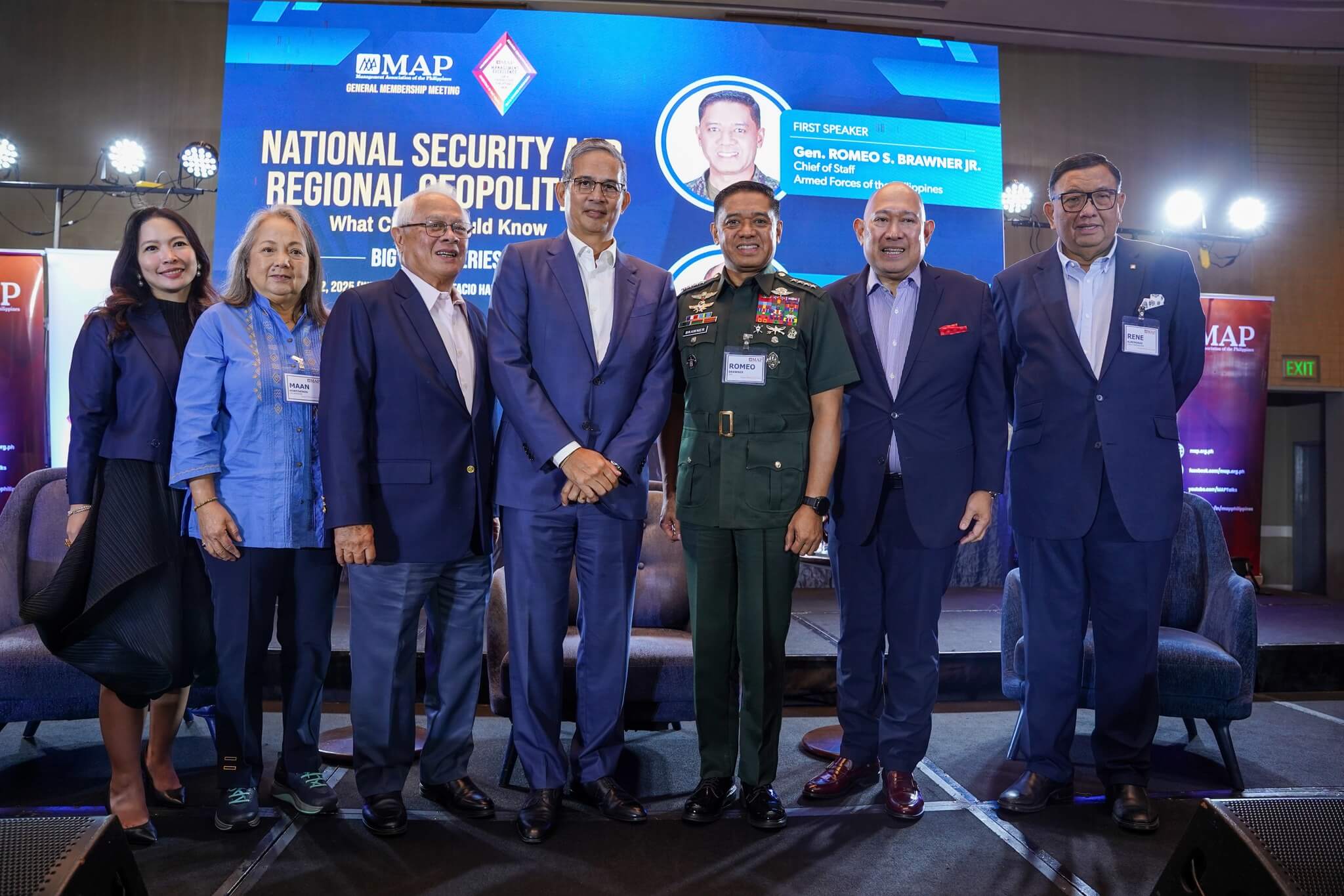 CSAFP highlights national security at MAP General Membership Meeting
