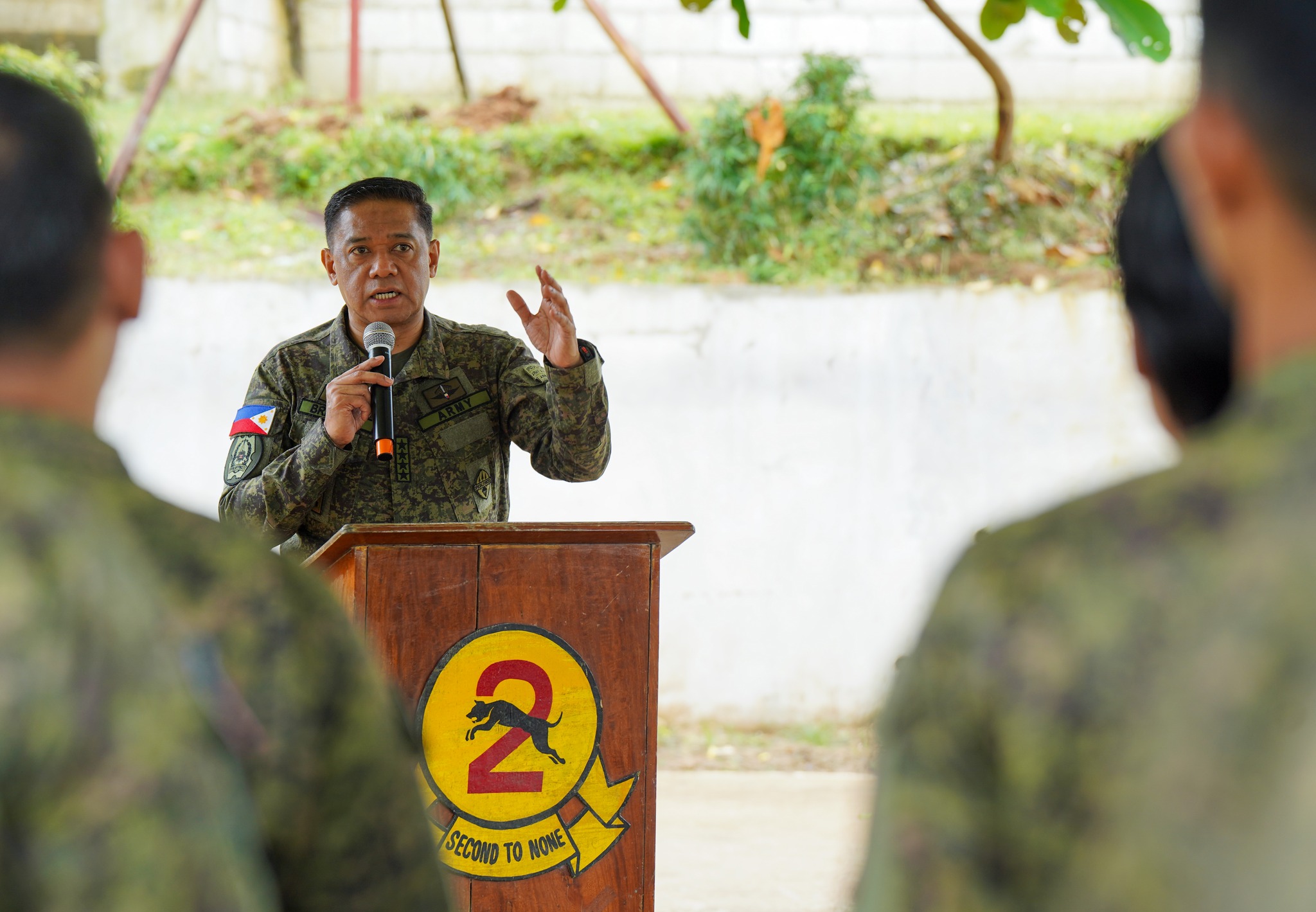 AFP Chief Visits 2nd and 96th Infantry Battalions in Masbate, Assesses Security Readiness for 2025 Elections