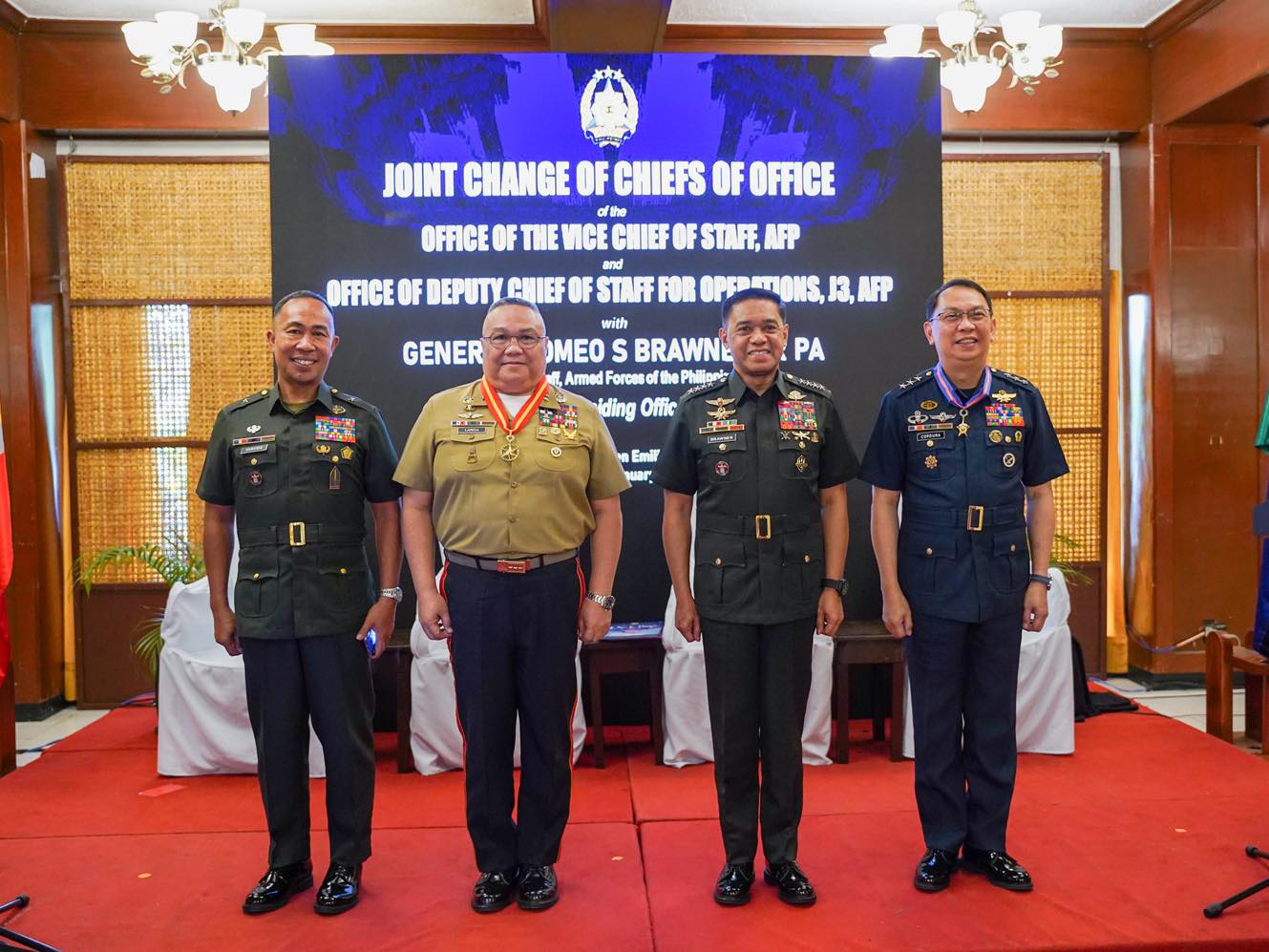 AFP welcomes new Vice Chief of Staff and Operations Chief 