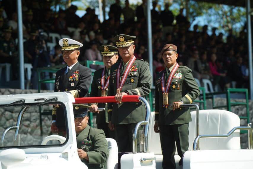 AFP Renders Testimonial Parade and Review for Retiring Generals