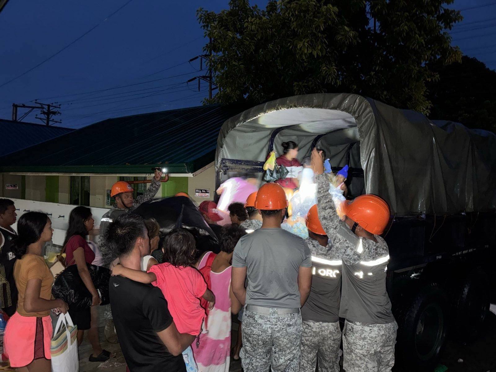 Philippine Air Force Supports Civilian Evacuation in Northern Luzon