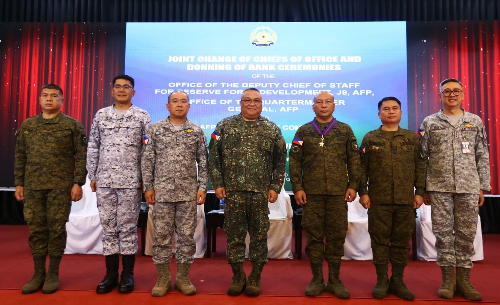 AFP Welcomes Leaders in Reserve Force Development and Logistics Support, Dons Ranks to Newly-Promoted Generals