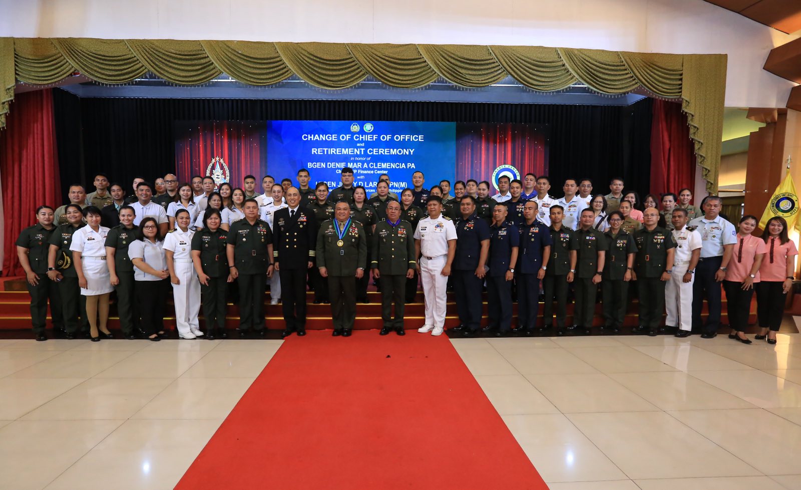 AFP Honors BGen Clemencia in Change of Chief and Retirement Rites