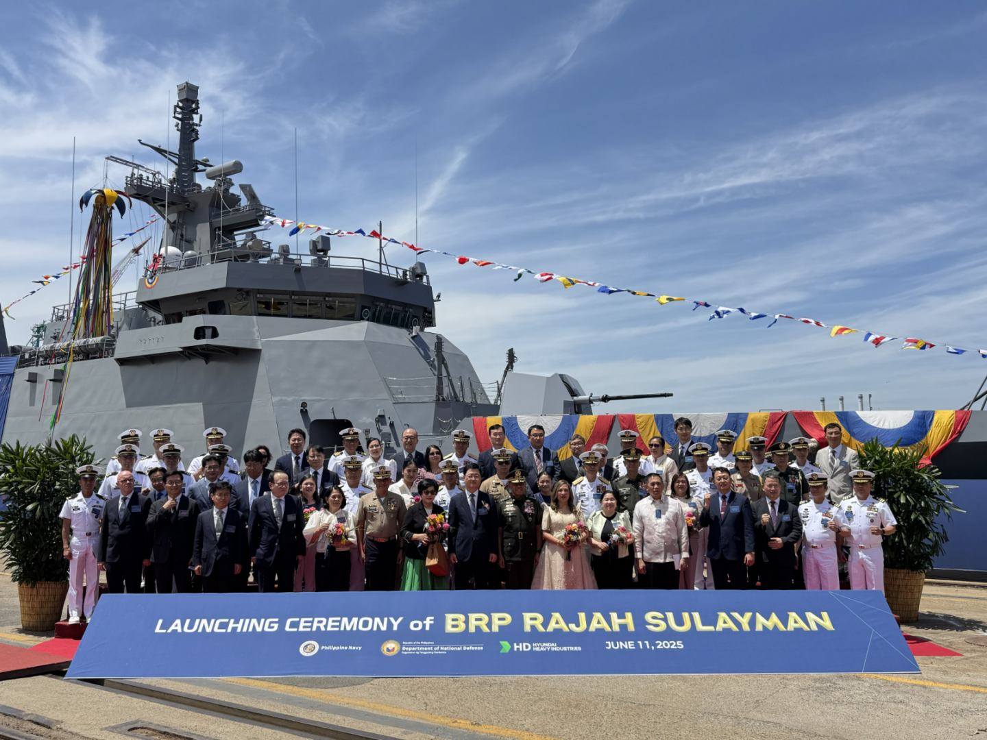 AFP Strengthens Maritime Defense and Sovereignty with Launch of BRP Rajah Sulayman Ahead of Independence Day