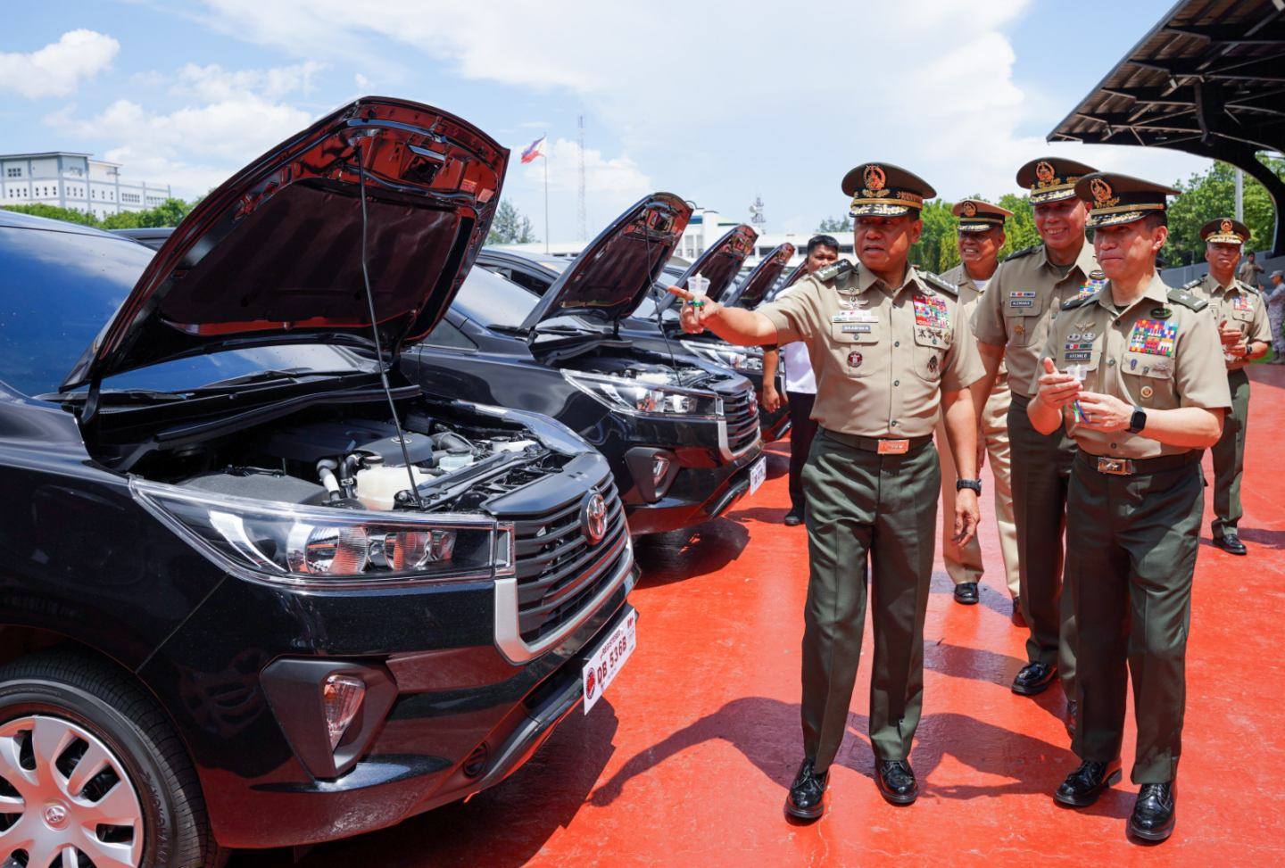 AFP boosts strategic mobility with turnover of 102 new service vehicles