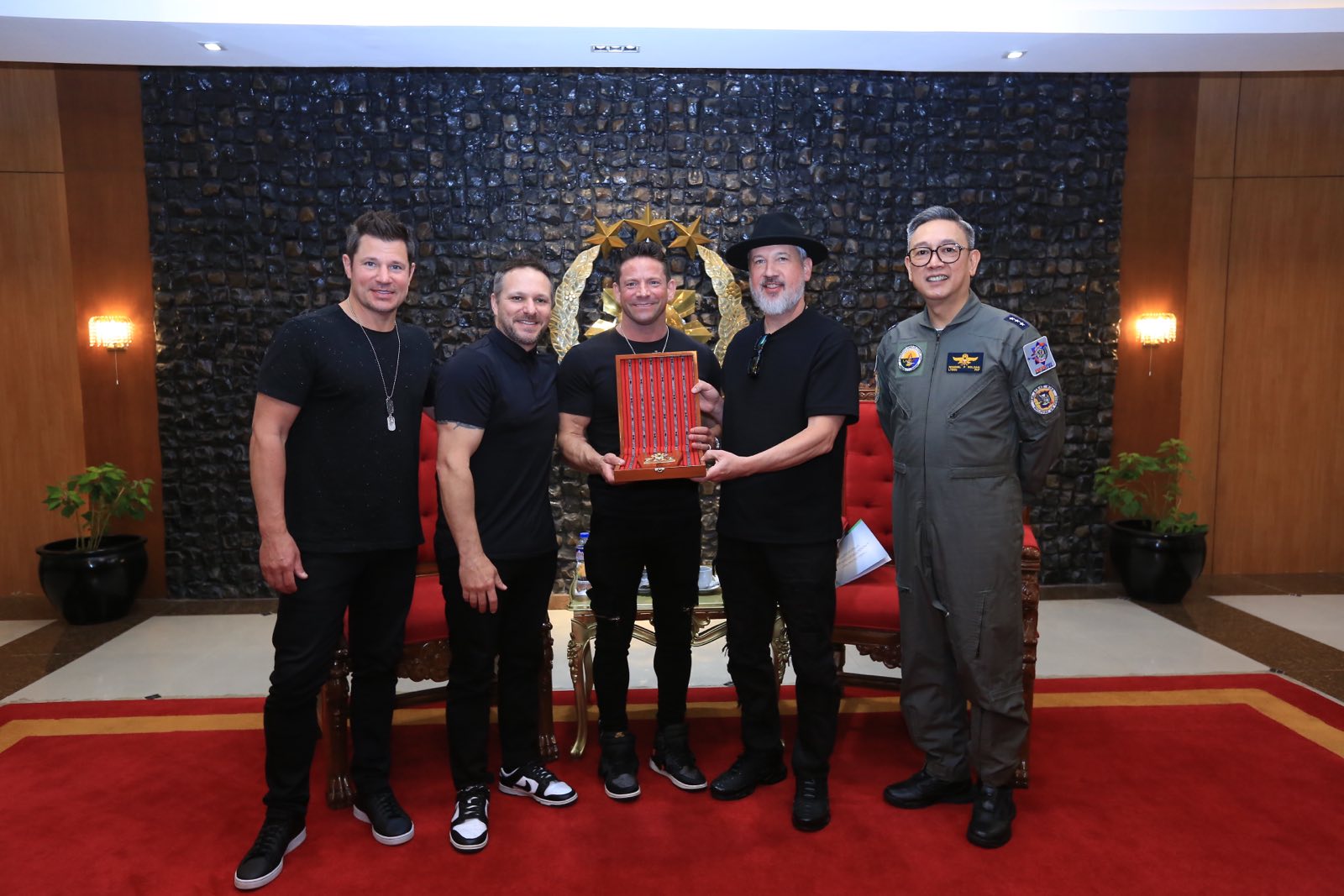 International Group 98 Degrees Makes Courtesy Call to the AFP, Champions Mental Wellness