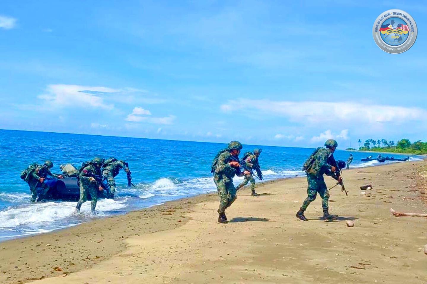 EXERCISE BALIKATAN | Troops Rehearse Amphibious Landing in Palawan