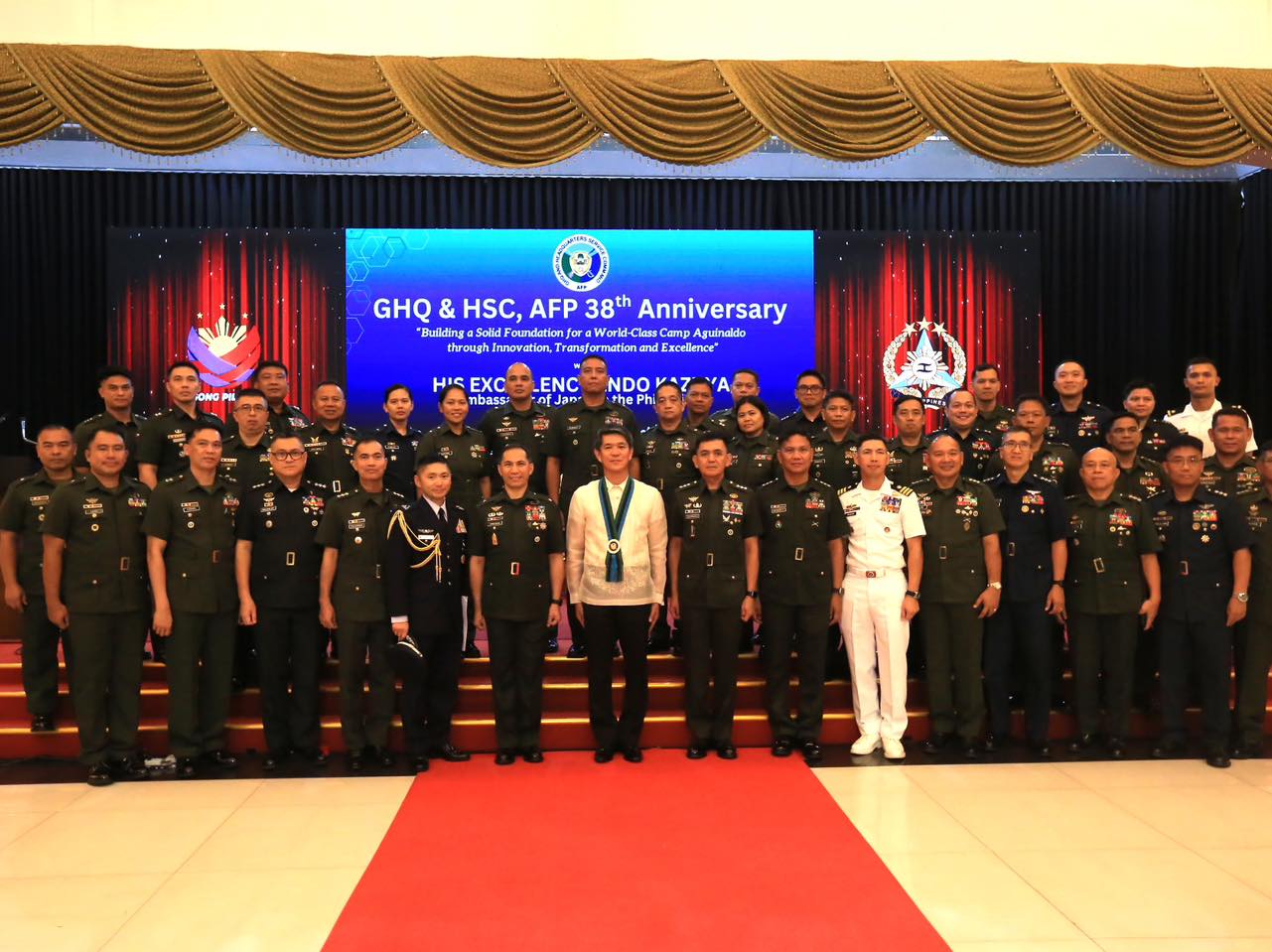 GHQ & HSC, AFP marks 38th Founding Anniversary, reinforces commitment to camp administration and support to AFP Command