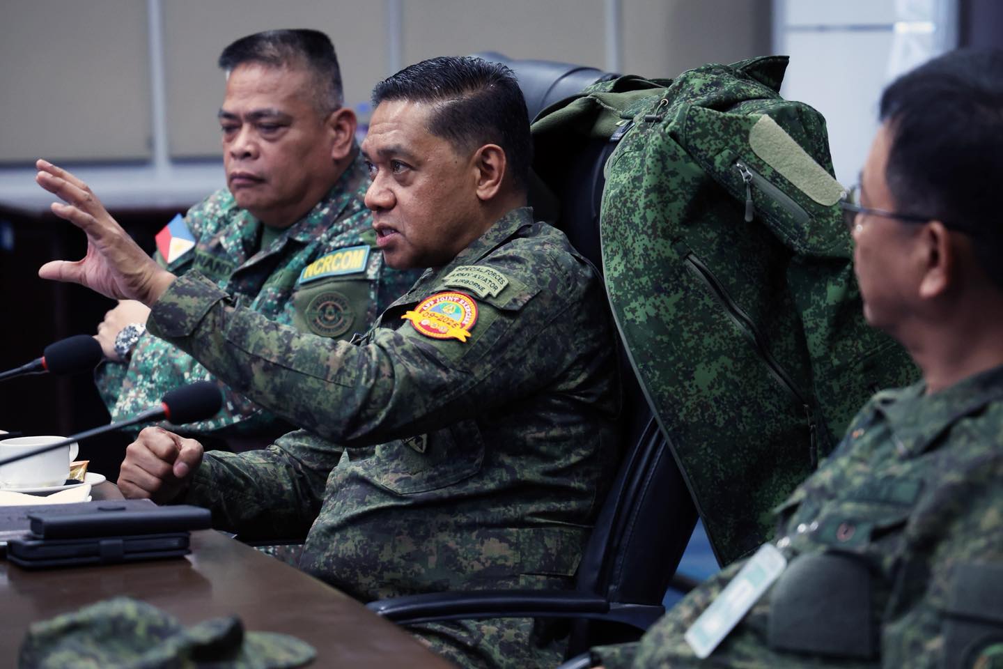 AFP Chief of Staff Leads Response Measures on Super Typhoon Uwan