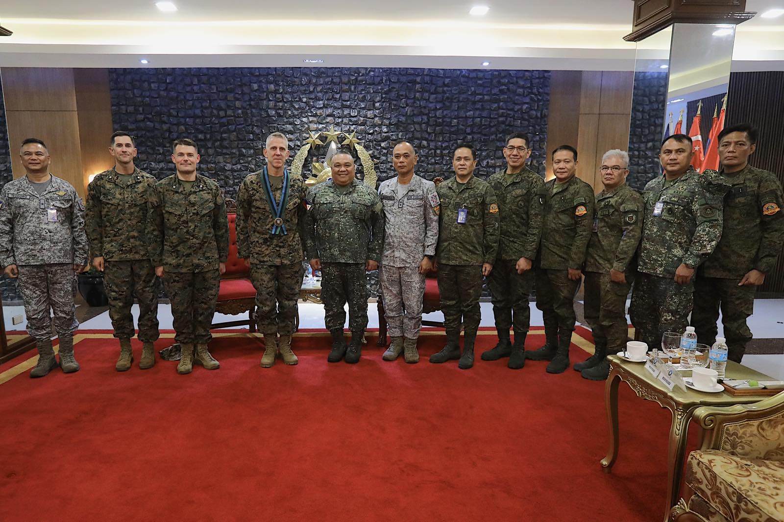 Strengthening Alliance in Foreign Disaster Relief Operation, U.S. Marine Corps Senior Leader Hold Courtesy Visit to the AFP