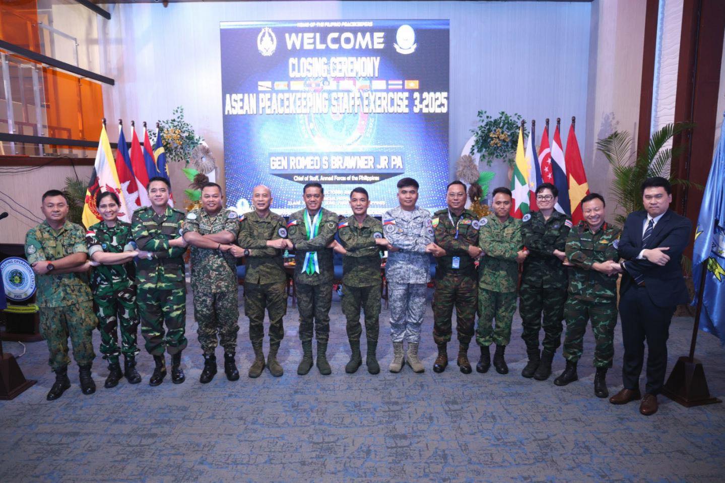 AFP Hosts 3rd ASEAN Peacekeeping Staff Exercise, Champions Regional Solidarity