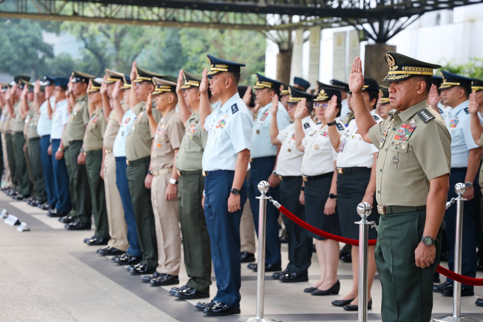 AFP Holds Joint Celebration of 35th Code of Conduct Anniversary and 90th AFP Day Logo Launch