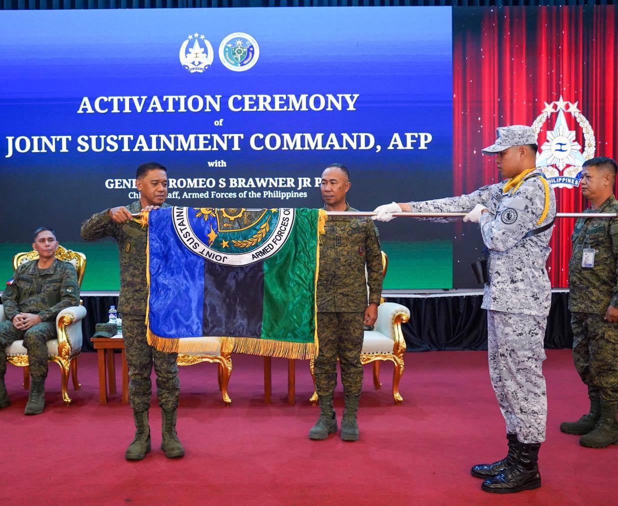 AFP Activates Joint Sustainment Command to Strengthen Unified Support for Operations