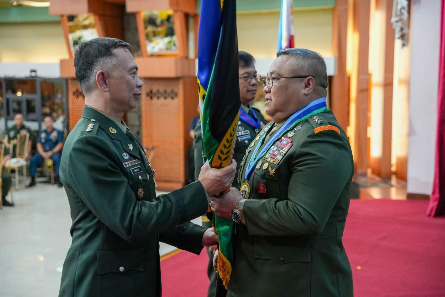 AFP Honors BGen Cabreros in Retirement Ceremony; Installs New Procurement Service Chief