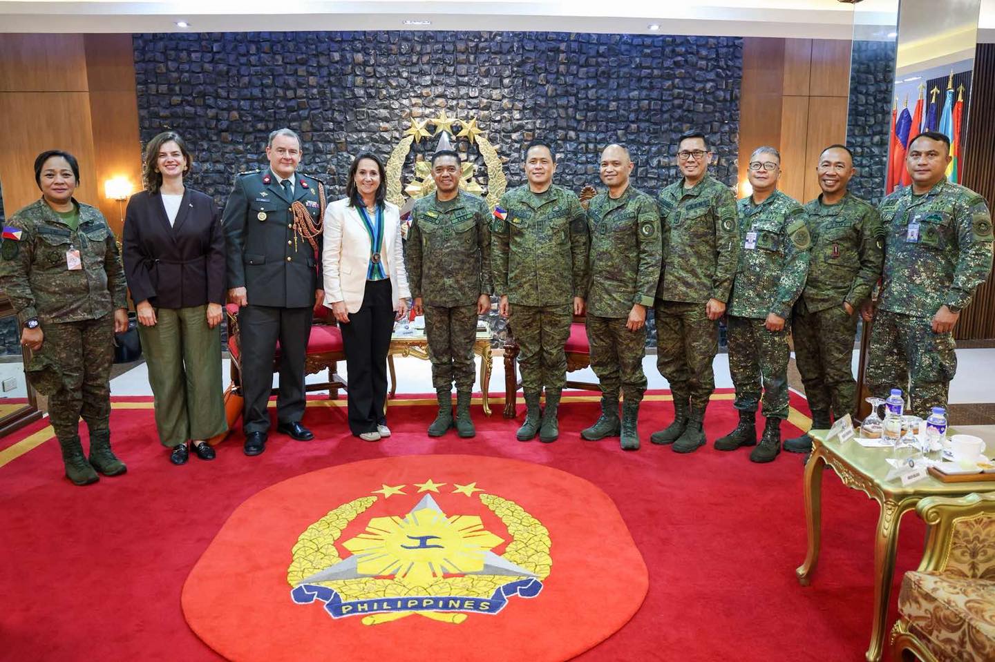 AFP Chief of Staff Welcomes Dutch Ambassador, Highlight Shared Commitment to Peace and Stability