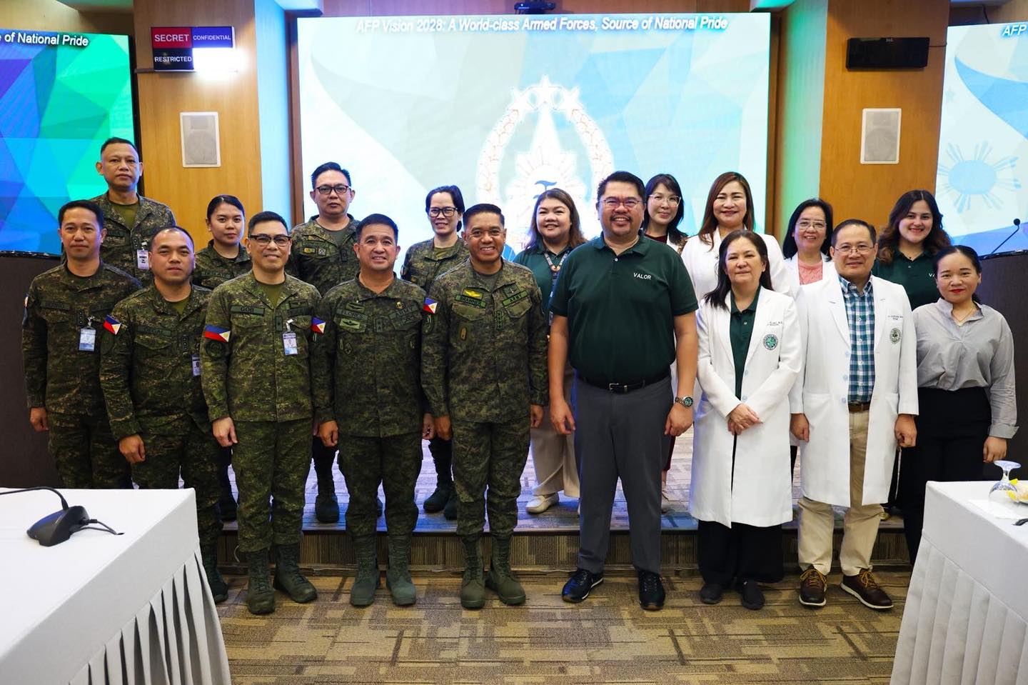 AFP Strengthens Military Medical Collaboration with VMMC Leadership