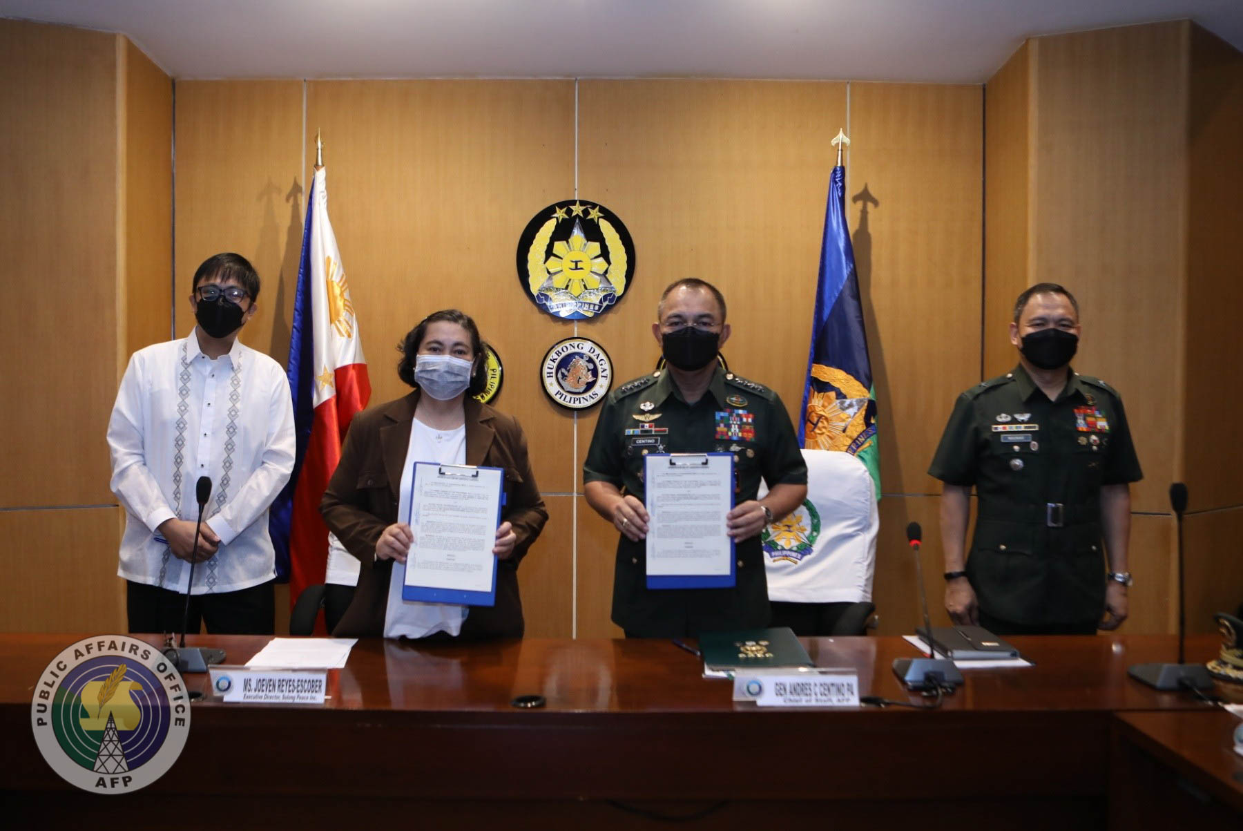 AFP inks Agreement with Human Rights Group