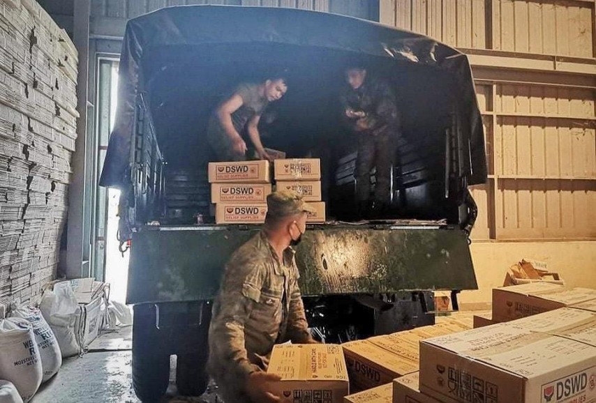 AFP intensifies relief operations in Leyte