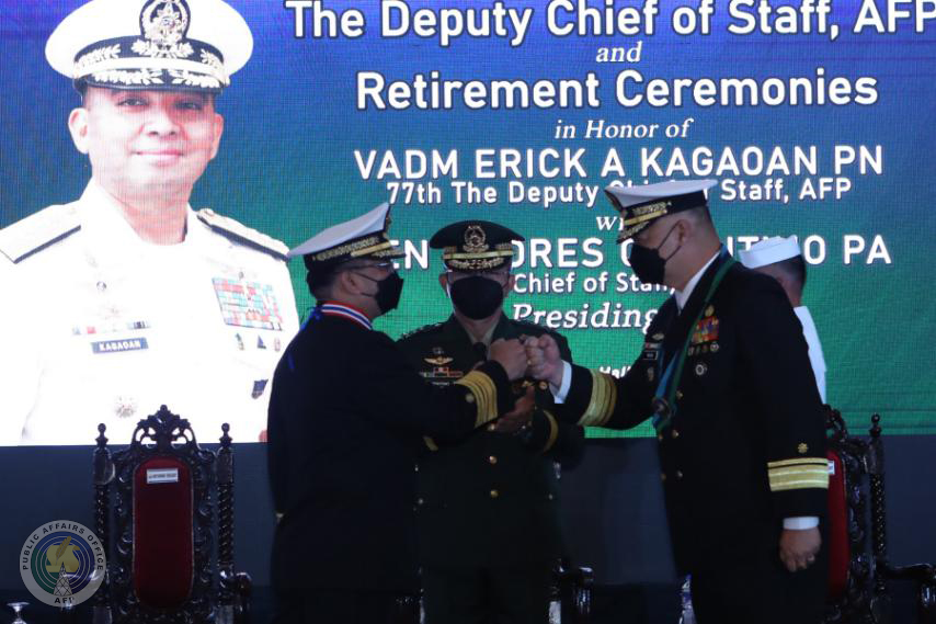 General Centino presides over Change of Chief of Office ceremony of the OTDCSAFP