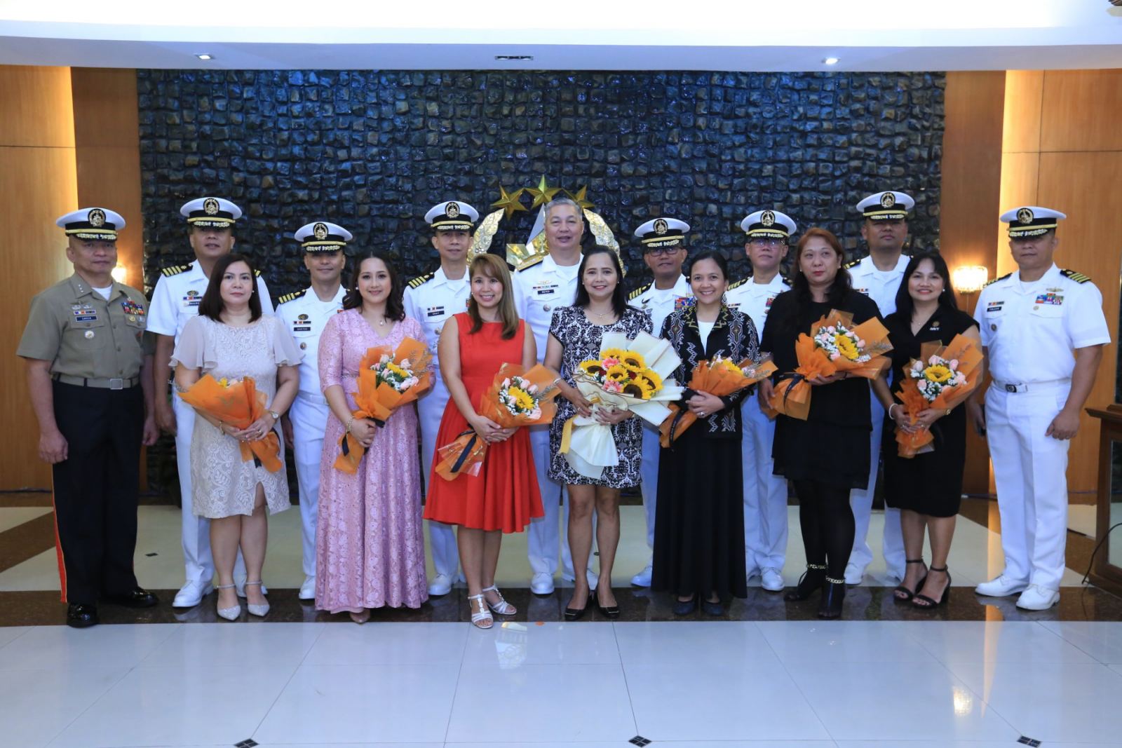 DONNING OF RANKS