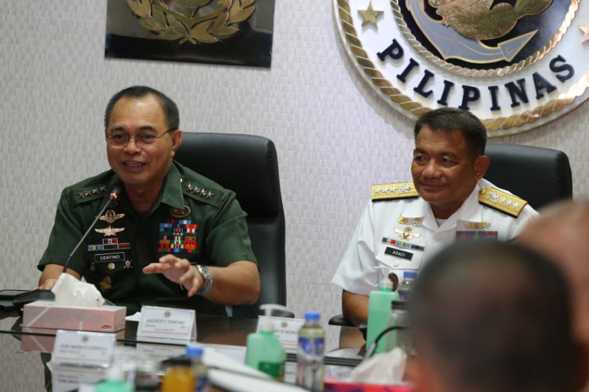 CSAFP visits Philippine Navy, reiterates thrusts