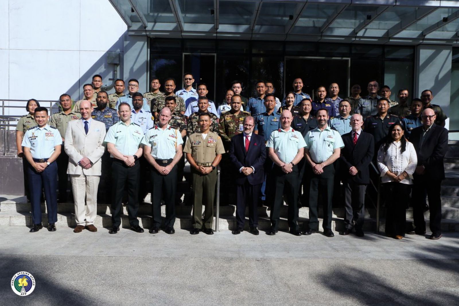 AFP co-hosts a military training course with the Canadian Armed Forces