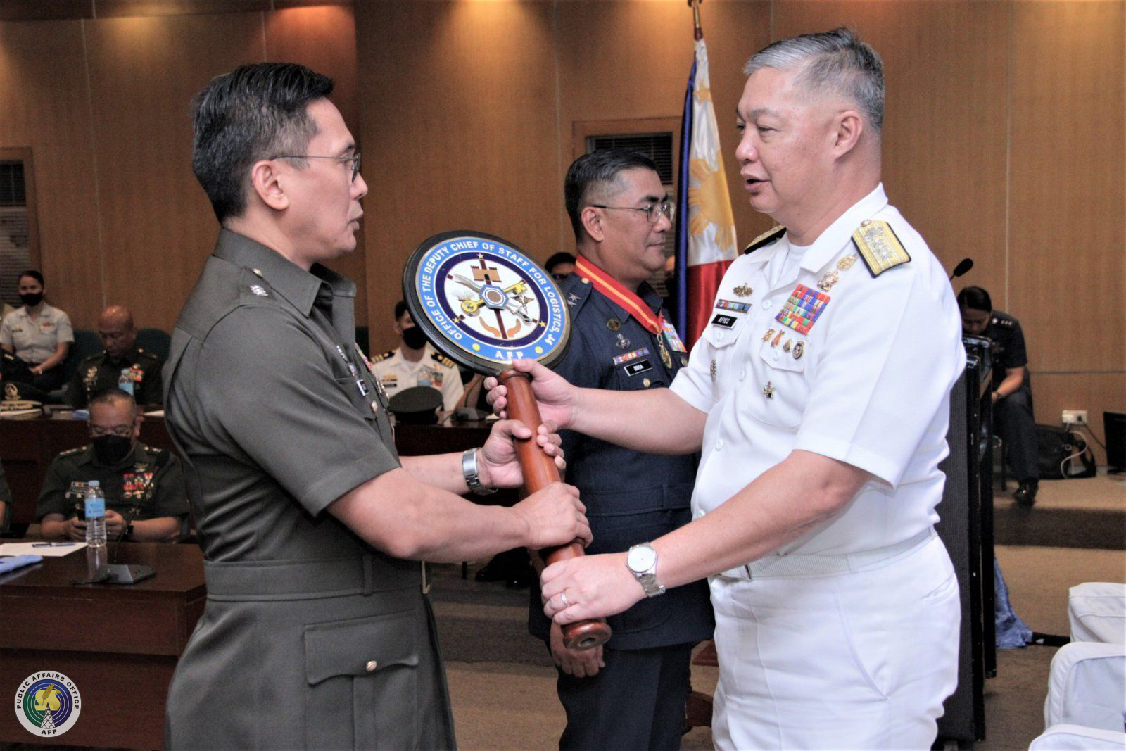 AFP welcomes new Internal Auditor, Logistics Chief relinquishes post