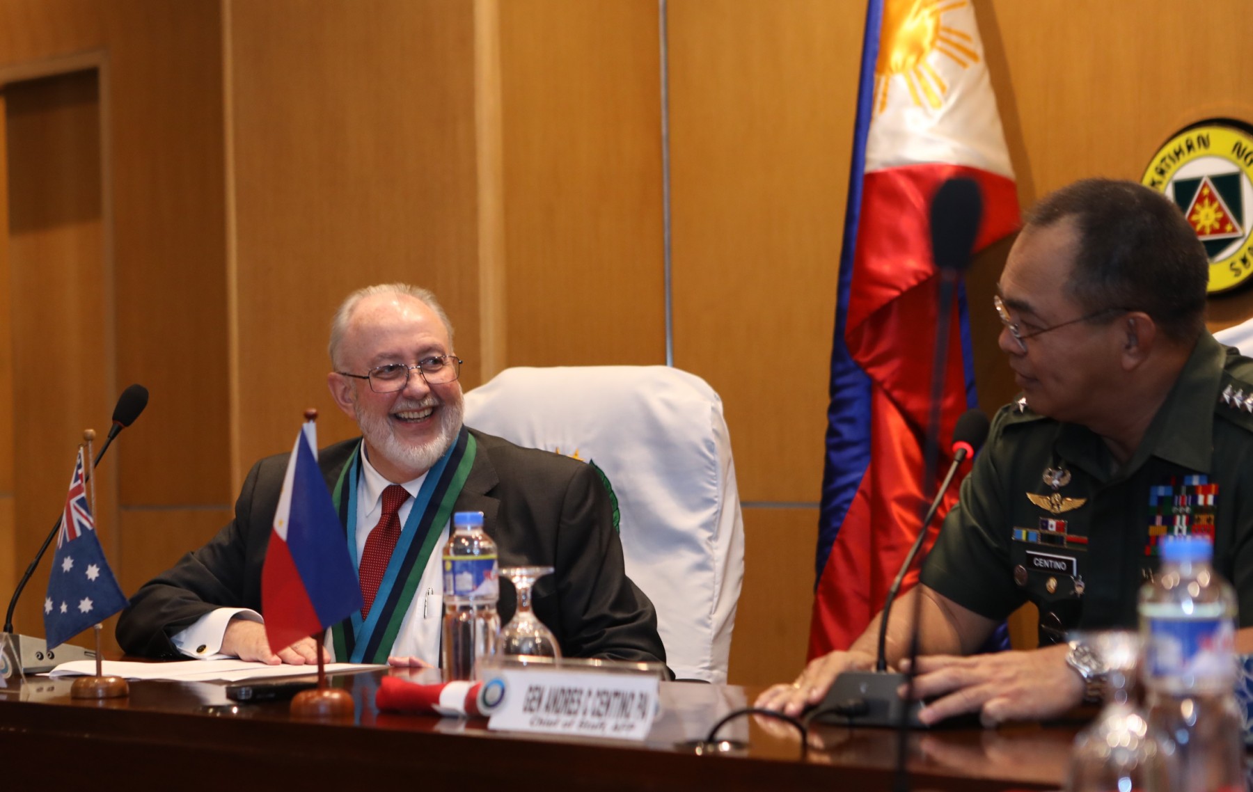 Visit of Australian Ambassador to AFP General Headquarters