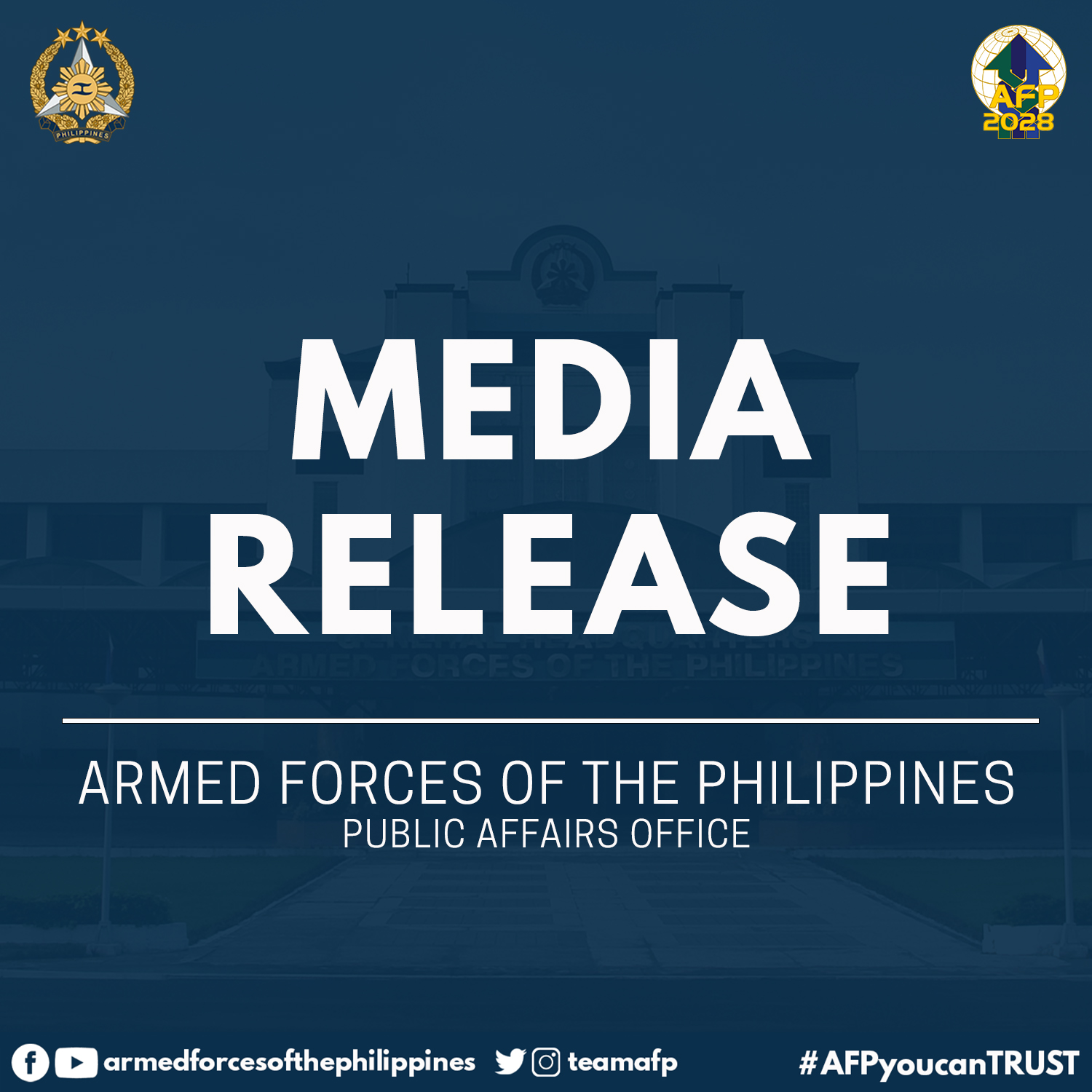 Malacañang approves the designation, promotion of AFP senior officers