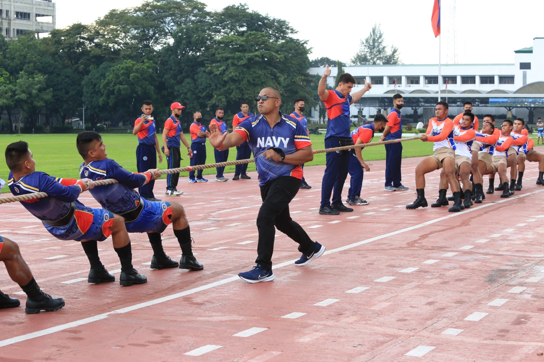 AFP-PNP-PCG opens first face-to-face Olympics since pandemic