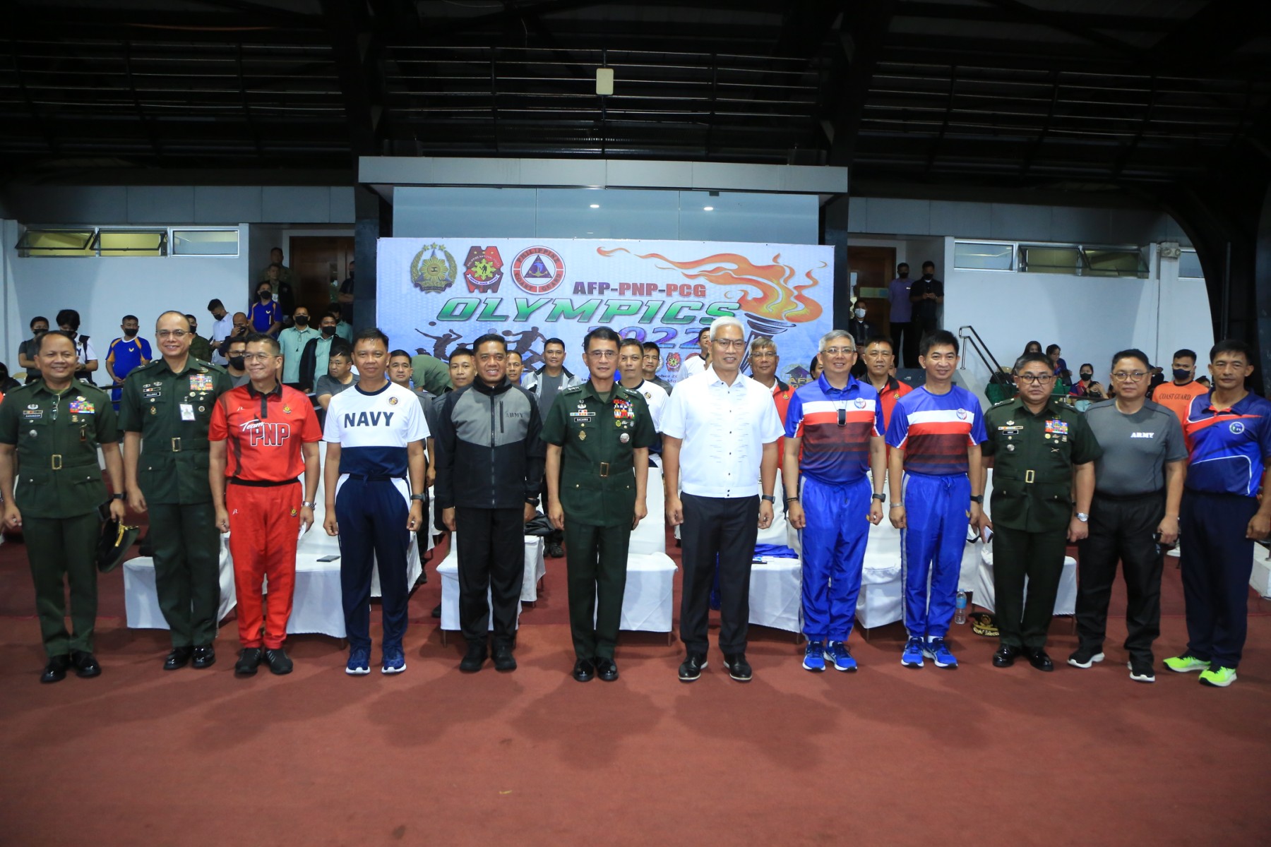 AFP-PNP-PCG Olympics ends, Team Army declared champion
