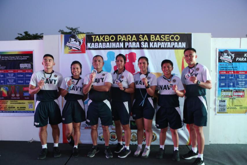 AFP joins ‘YAKAP’ fun run to promote Women’s Month celebration