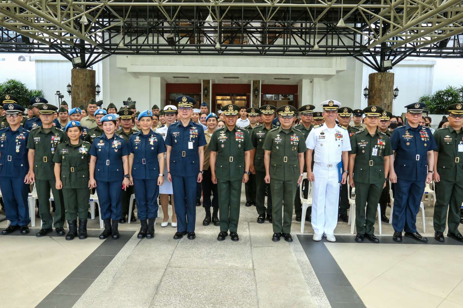 AFP honors UN military observers and peacekeepers, soldier-athletes
